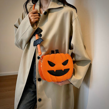 Halloween Pumpkin Crossbody Bag