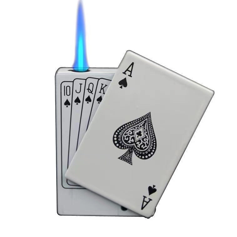 Card Lighter (Blue Flame)